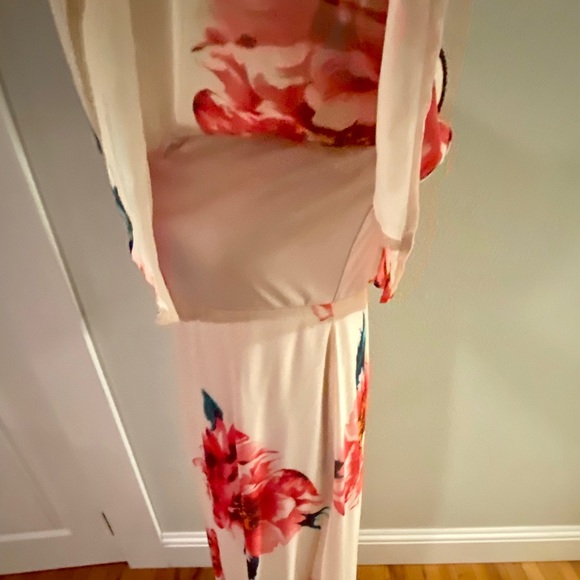 Nordstrom brand way-in maxi strapless dress - Picture 4 of 5